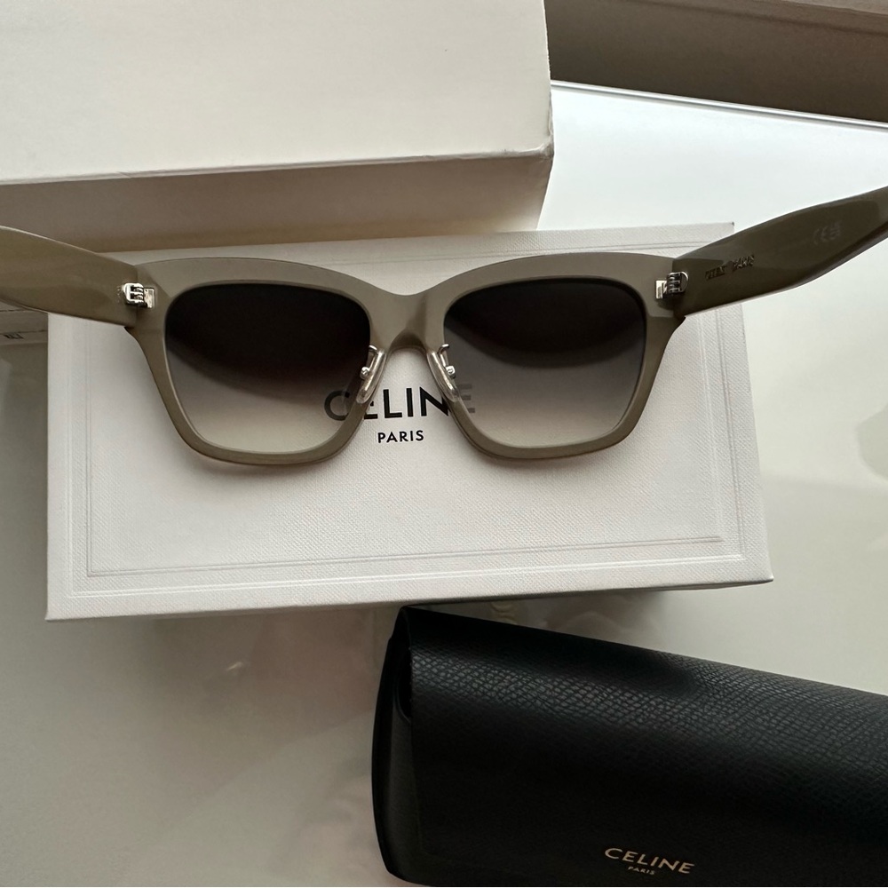 Celine Triomphe Brown Butterfly Ladies Sunglasses CL40 NWB - Picture 2 of 9